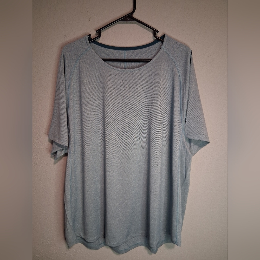 Share All in Motion Men’s Blue Grey Athletic T-Shirt Size 2XL Performance Gym Wo